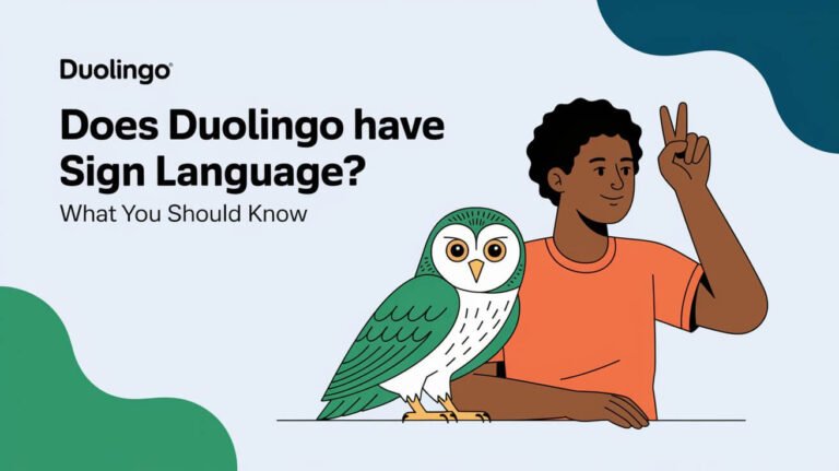 Does Duolingo Have Sign Language