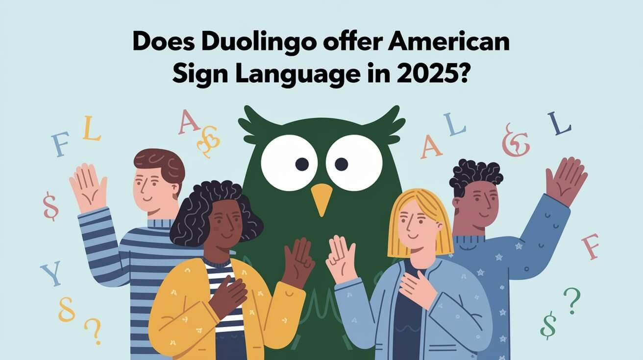 Does Duolingo Offer American Sign Language In 2025? 1 Does Duolingo Offer American Sign Language