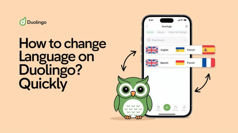 How To Change Language On Duolingo